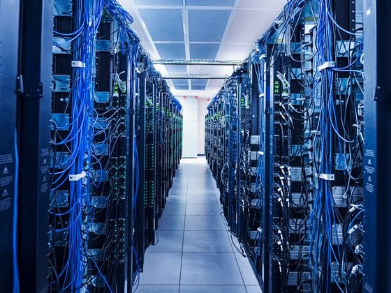 CDCROP: Data servers Equipment in server room (Getty Images)