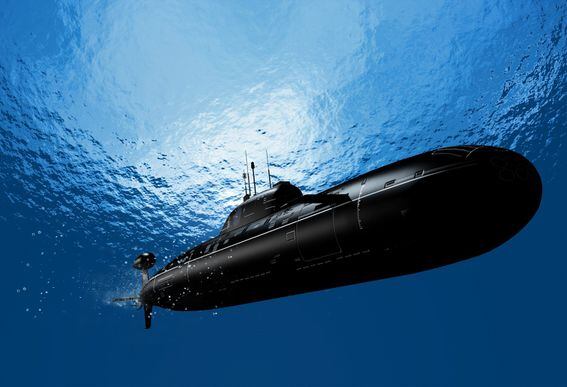 submarine, underwater