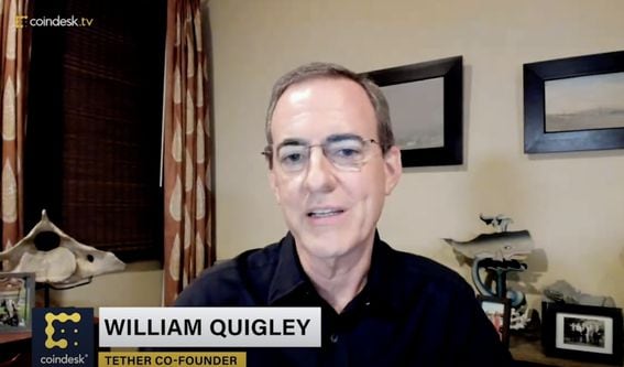William Quigley appears on CoinDesk TV