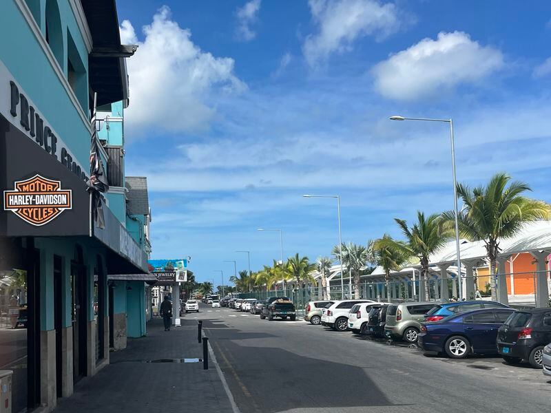 Empty street in downtown Nassau, The Bahamas (Amitoj Singh/CoinDesk)