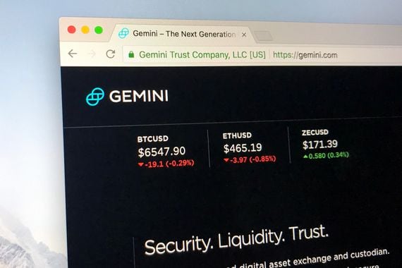 Gemini has announced integration with TradingView.