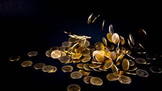 coins, gold