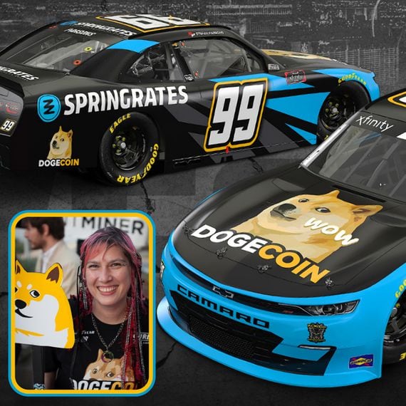 COINDESK REPORTS: Today the Dogecar Races Again, Feat. Pinguino