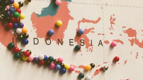 Indonesia map (Jon Tyson/ Unsplash)