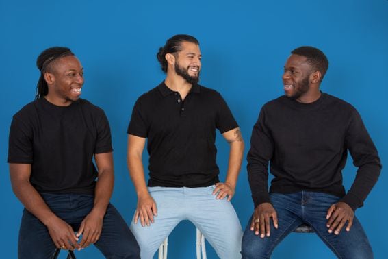 Co-founders of Shield (left to right) Emmanuel Udotong, Luis Carchi and Isaiah Udotong (Shield)