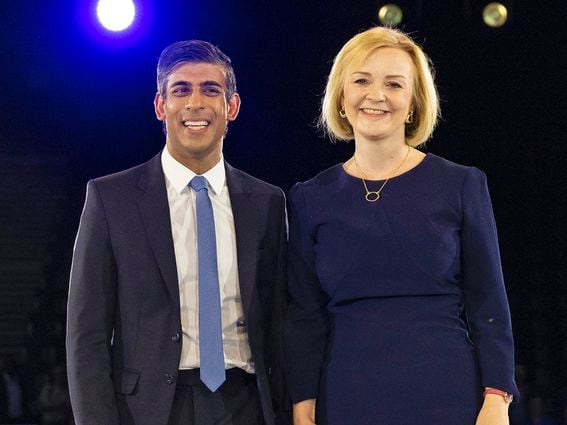 CDCROP: Sunak And Truss Face Off In Final Tory Leadership Hustings (Dan Kitwood/Getty Images)