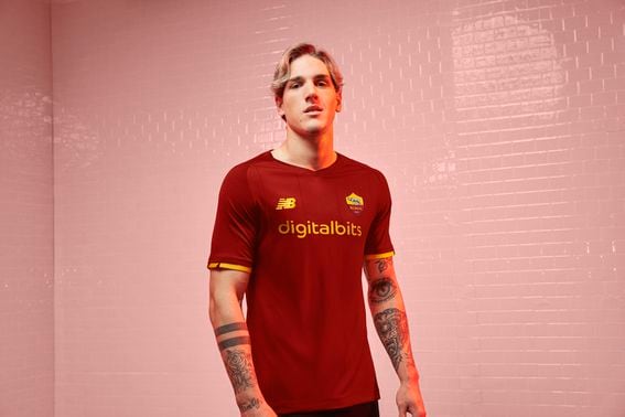 The DigitalBits brand will adorn AS Roma's new uniforms.