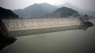 The Ziping Pu dam in China's Sichuan province.