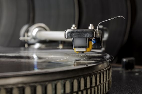 vinyl record shutterstock