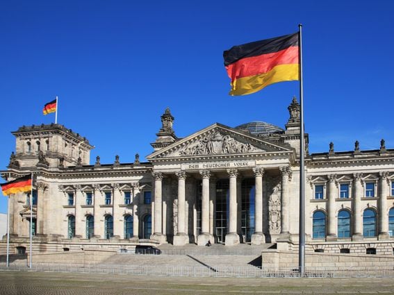 The Reichstag, German Parliament Building