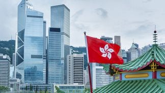 Hong Kong flag (Shutterstock)