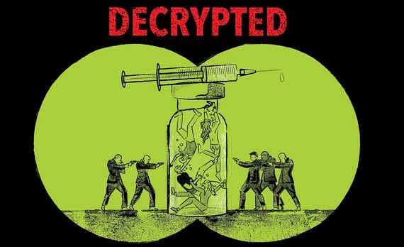 "Decrypted is an outrageous and provocative dark comedy," according to the movie's creators.  