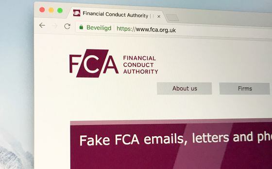 The FCA's website.
