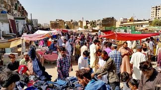 Bazaar in Karachi, Pakistan's capital. (Arman Sabir/Pixabay)
