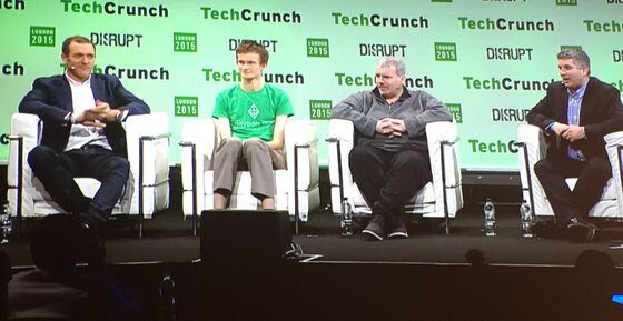 TechCrunch blockchain panel
