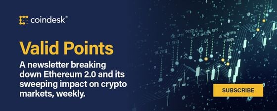 The Valid Points newsletter follows Ethereum 2's upgrade with front-row seats.