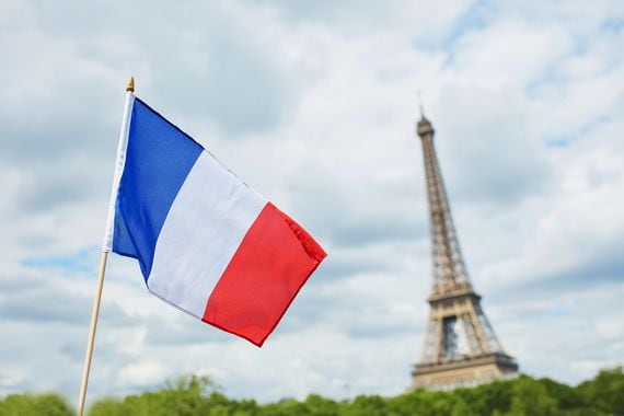 French flag image via Shutterstock