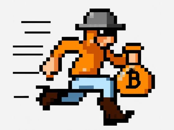 8-Bit Bitcoin Robber (DALL-E/CoinDesk)