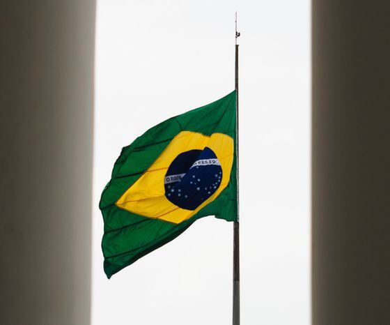 Brazil's flag. (Mateus Campos Felipe/Unsplash)