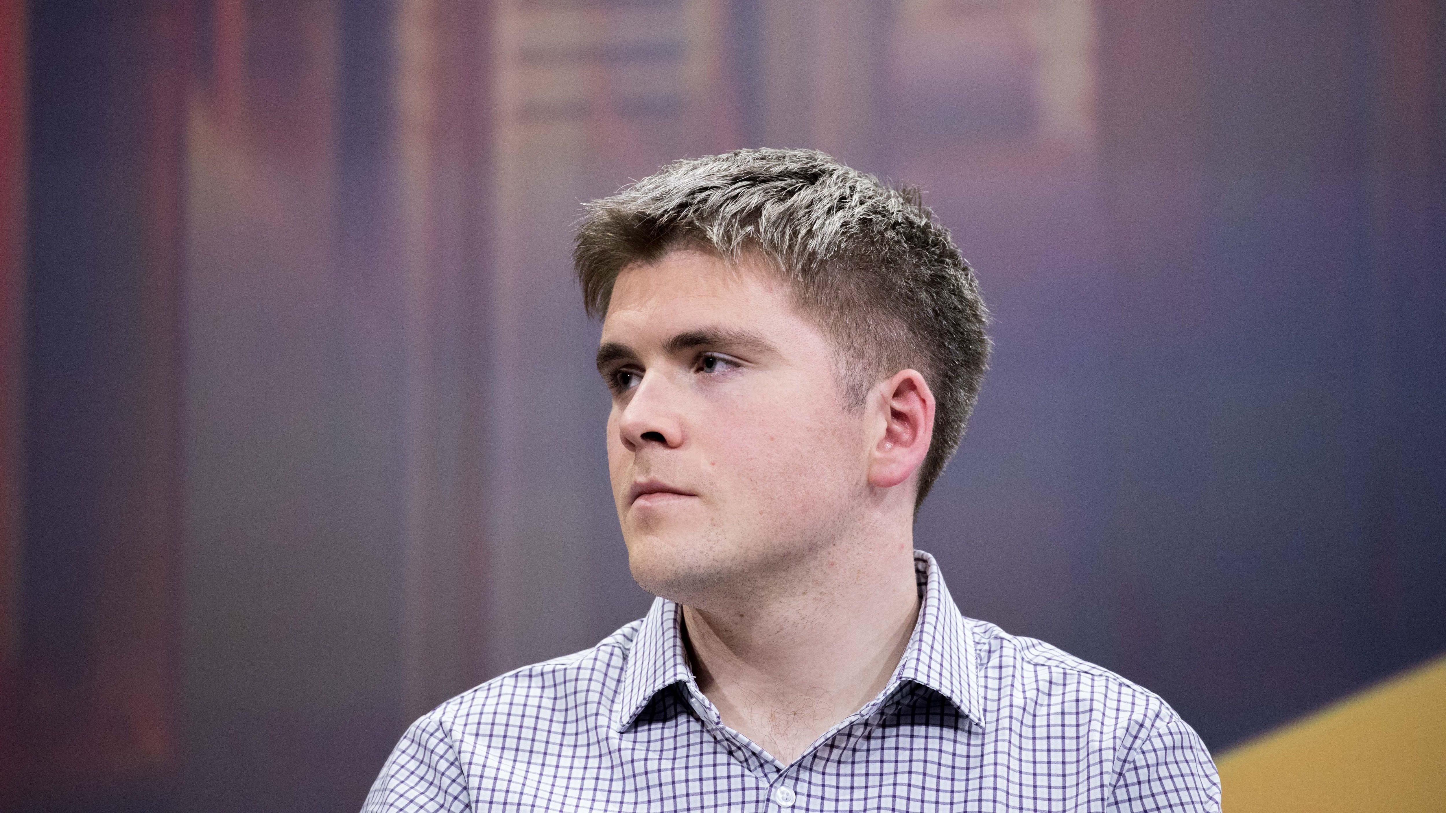 Stripe co-founder and President John Collison said, "crypto is finding real utility," in a keynote on Thursday. (Christophe Morin/IP3/Getty Images)
