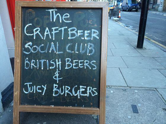 Craft Beer Social Club pop up pub