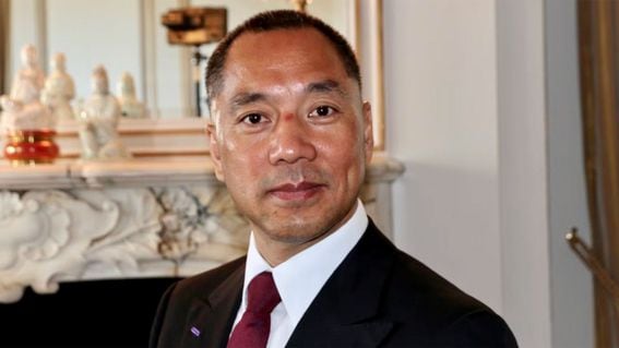 Guo Wengui in April 2017 (VOAnews/Wikipedia)