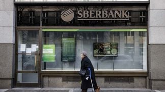 Sberbank is dropping out of EU markets citing sanctions (Milan Jaros/Bloomberg via Getty Images)