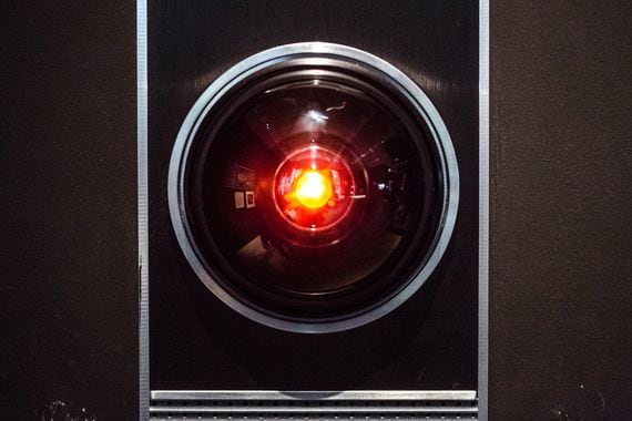 Original prop of the HAL 9000 from "2001 A Space Odyssey," image via Shutterstock