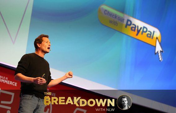 Paypal CEO Dan Schulman on stage