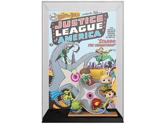 CDCROP: Justice League Comic Book Cover Funko Pops Digital Pop! Walmart x WB (Funko)