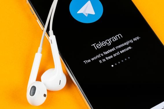 Telegram_phone_earbuds_Shutterstock