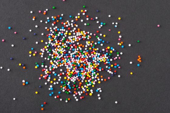 marbles, dots