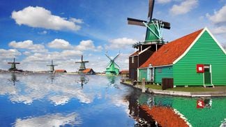 Windmills in Amsterdam. Credit: Shutterstock