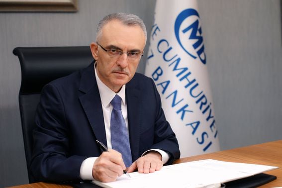 Central bank Governor Naci Ağbal
