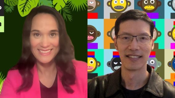 Metagood co-founders Amanda Terry and Danny Yang (Metagood, modified by CoinDesk)