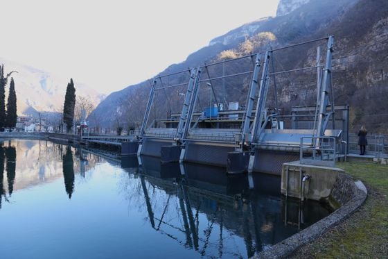 The Valstagna hydropower plant located in the Veneto region of Italy houses 300 ASIC miners set up by Alps Blockchain. (Sandali Handagama)