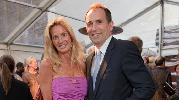 Siobhan Loughran and Michael Daffey attend the Foundation of Contemporary Art's 5th anniversary exhibition on May 4, 2010 in London, England.