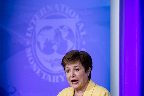 IMF Managing Director Kristalina Georgieva (Samuel Corum/Getty Images)