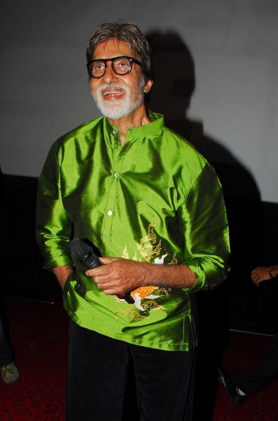 Amitabh Bachchan( Prodip Guha/Getty Images)