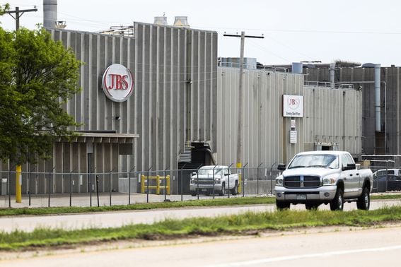 The JBS Beef Production Facility in Greeley, Colo.