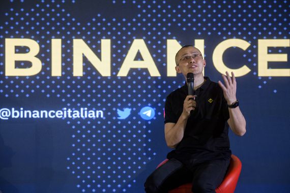 Founder and CEO of Binance crypto exchange Changpeng "CZ" Zhao in Italy, May 2022. (Antonio Masiello/Getty Images)