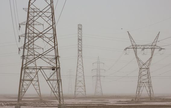 Iranian power lines