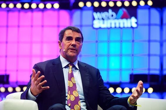 Tim Draper during the opening day of Web Summit 2018 at the Altice Arena in Lisbon, Portugal (Photo by Seb Daly/Web Summit via Getty Images)