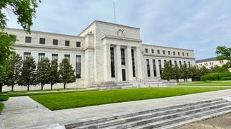 The Federal Reserve building in Washington, D.C. (Jesse Hamilton/CoinDesk)