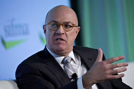 J. Christopher Giancarlo, chairman of the Commodity Futures Trading Commission (CFTC), speaks during an interview at the Securities Industry And Financial Markets Association (SIFMA) annual meting in Washington, D.C., U.S., on Tuesday, Oct. 24, 2017. SIFMA represents the U.S. securities industry including broker-dealers, banks and asset managers with nearly one million employees providing access to the capital markets. Photographer: Andrew Harrer/Bloomberg