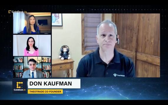 Don Kaufman joined "First Mover" Thursday morning (CoinDesk screenshot)