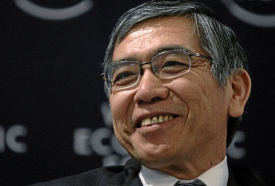 Haruhiko Kuroda, Bank of Japan