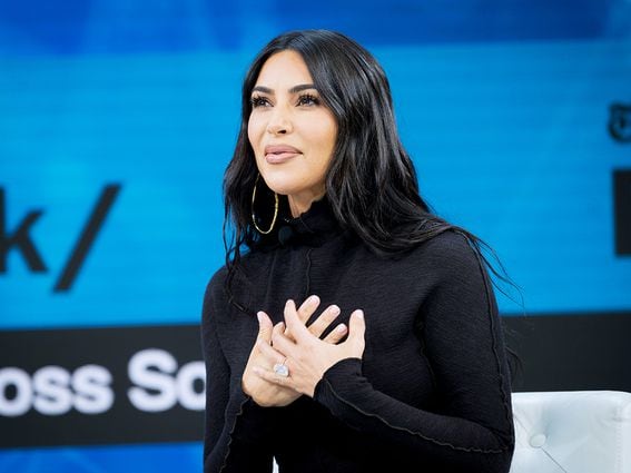CDCROP: Kim Kardashian West speaks onstage at 2019 New York Times Dealbook (Mike Cohen/Getty Images for The New York Times)