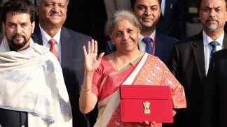 Nirmala Sitharaman, India's finance minister (Narayan/Bloomberg via Getty Images)