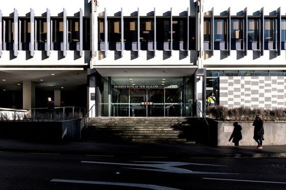 Reserve Bank of New Zealand headquarters in Wellington. (Birgit Krippner/Bloomberg via Getty Images)